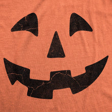 Pumpkin Face Youth T Shirt: Orange / XL