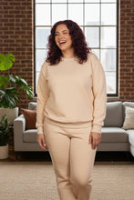 Plus Size Classic Poly Fleece Crewneck Pullover: Red / 3X