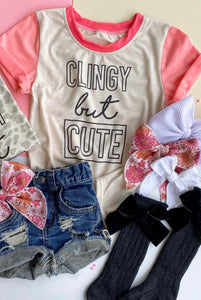 Clingy but cute tee