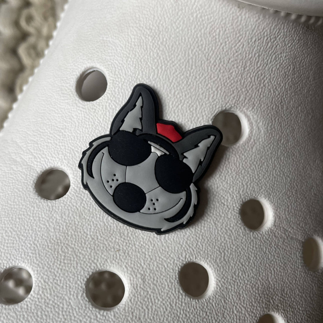 KC Wolf Shoe Charm Kansas City Football