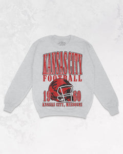 90's Kansas City Football Oversized 90's Sweatshirt: L/XL