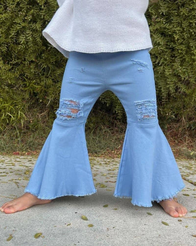 Barbie Denim Bell Bottoms - Light Wash