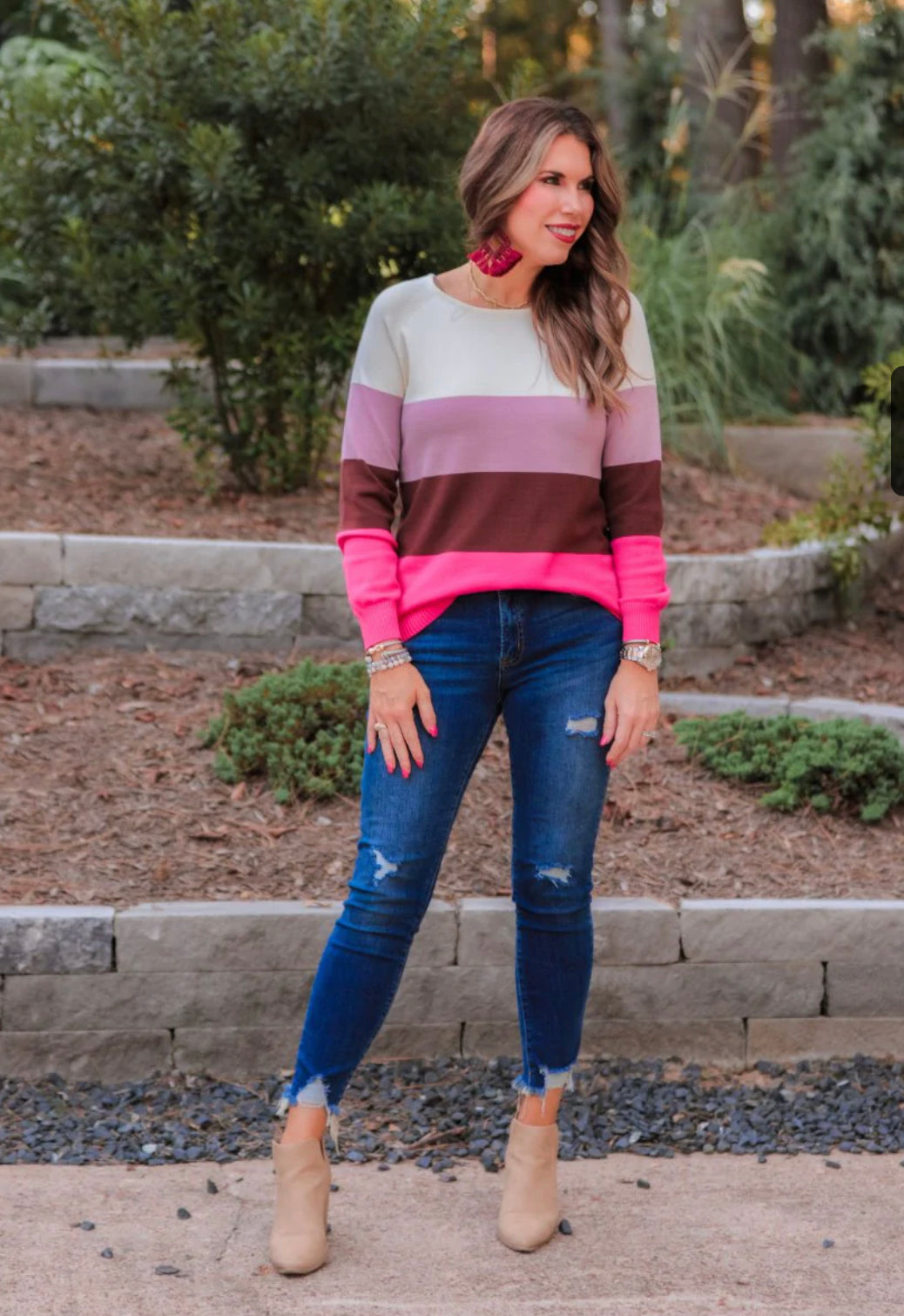 Molly Color Block Top