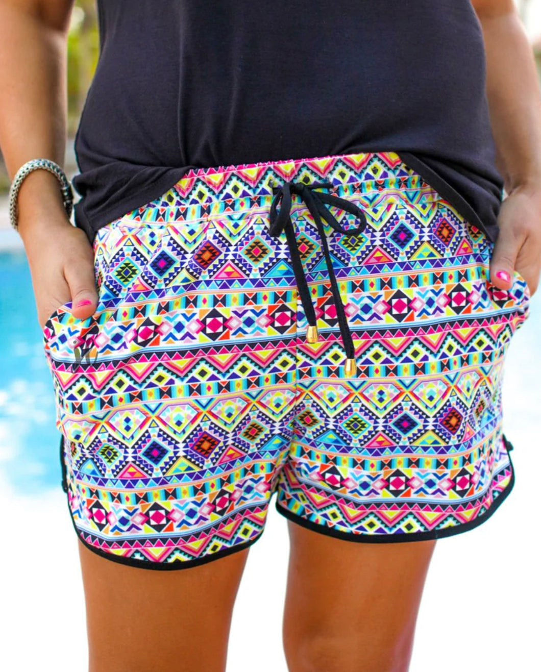 Maya Aztec everyday shorts