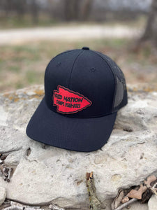 Black Red Nation snap back